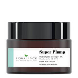 Super Plump Intensely Moisturizing Anti-Wrinkle Cream with Hydrolyzed Collagen 3% + Hyaluronic Acid 3D 1.5%, Bio Balance, 50 ml