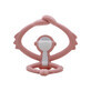 Silicone gingival ring Maimutica, Old Roze, Mombella