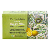 Vegetable soap with lemon and cedar, 175g, Iteritalia