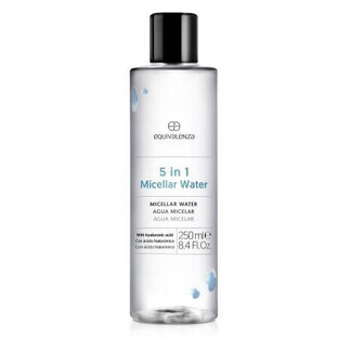 5 in 1 micellar water with hyaluronic acid, 250 ml, Equivalenza