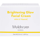 Muldream Brightening Cream for Girls with AHA and Vitamin C, 50 ml