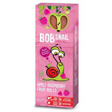 Natural apple and raspberry roll, 30 g, Bob Snail