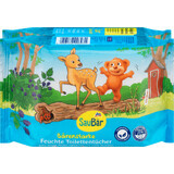 SauBär Wet Toilet Tissue Berry, 120 Sheets