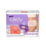 Lady Pants absorbent panties for women, M, 10 pieces, Breasts