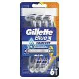Gillette Blue3 disposable razors, 6 pieces, P&G