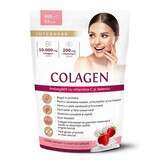 Strawberry Collagen Instant Powder Shake, 300 g, Interherb