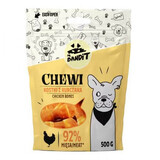 Chewy Chicken Bones Dog Treats, 500g, Mr. Bandit