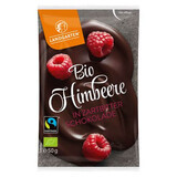 Raspberry wrapped in dark chocolate, 50 g, Landgarten