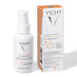 Vichy Capital Soleil Anti-Aging Zonbeschermingsvloeistof SPF 50+, 40 ml