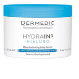 Dermedic Hydrain3 Hialuro Ultra Moisturising Body Butter, 225 ml