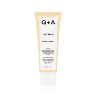 Cleansing cream with oat milk, 125 ml, Q+A
