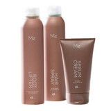 Me Serum-Cream Package, 150 ml + Me Medium to Strong Hold Fixative, 250 ml + Me Volume Hair Mousse, 250 ml, idHAIR