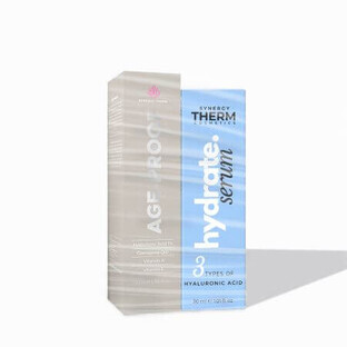 Age Proof Face Cream 50 ml + Hyaluronic Acid Hydrate Serum 30 ml, Synergy Therm