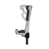 White ergonomic crutch EDL/05/02 size L Ergodynamic, 1 piece, Biogenetix