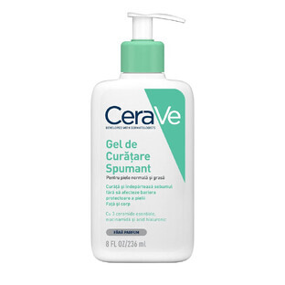 Foaming cleansing gel for normal-oily skin, 236 ml, CeraVe