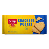 Crakers Poket gluten-free biscuits, 50 g, Dr. Schar