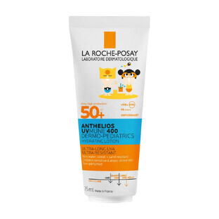 Anthelios Dermo-Pediatrics Moisturizing Lotion with SPF 50+ for children's face and body, 75 ml, La Roche-Posay