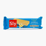 Vanilla cream waffles, sugar free, 20 g, Sly Nutrition
