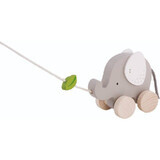 Elephant pull toy, +1 year, Goki