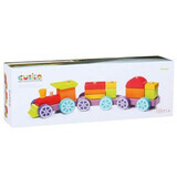 Wooden toy Rainbow Express, Cubika