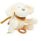 Plush musical toy Charlie the puppy, 30 cm, Vanilla, Nattou