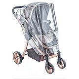Rain cover for pram with window and reflective tape, BabyJem