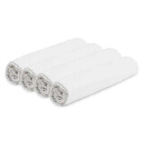 Set of 4 nappies, 75x75 cm, White, Tuxi Brands