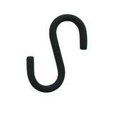 Hook type S for hanging, 11 cm, Black, Car Boy