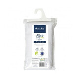 Cotton plush and waterproof sheet, 70x140cm, Candide