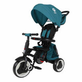 Rito Plus folding children's tricycle, Turquoise, Qplay