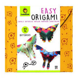 Origami set for beginners, +6 years, Butterflies, Ludattica