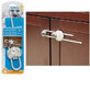Sliding safety lock for locking or opening the door, Safety