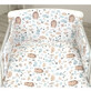 Bed linen set with side protection, Rabbit, 120 x 60 cm, Amy