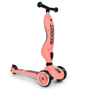 Highwaykick 2-in-1 convertible kids' scooter, 1 - 5 years, Peach, Scoot &amp; Ride