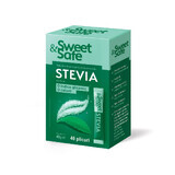 Sweet&amp;Safe Stevia natural sweetener, 40 sachets, Sly Nutrition