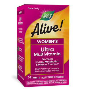 Alive Once Daily Women Ultra Nature's Way, 30 tablet, Secom