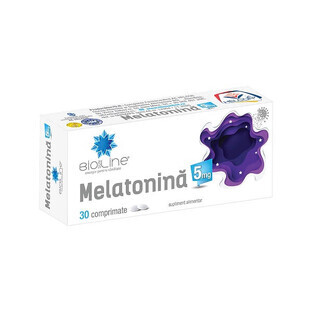Melatonin 5 mg, 30 tablets, Helcor