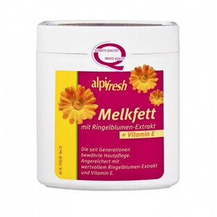 Alpifresh Calendula and Vitamin E Oily Emollient Cream, 250 ml, Lenhart Kosmetik