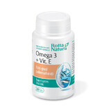 Omega 3 + Vitamin E, 1000 mg, 30 capsules, Rotta Natura