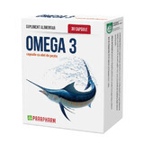 Omega 3 with fish oil, 500mg, 30 capsules, Parapharm