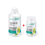 Lecithin 1200 mg pack, 90 capsules + 30 capsules, Rotta Natura