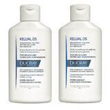 Package Scalp reduction treatment shampoo with anti-recurrence effect Kelual DS, 100 ml + 100 ml, Ducray Package Scalp reduction treatment shampoo with anti-recurrence effect Kelual DS, 100 ml + 100 ml, Ducray