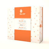 Package Oil for skin care, 200 ml + 50% discount on Gel for dry skin care, 100 ml, Bio Oil