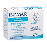 Isomar single dose seawater nose and eye drops, 24 pieces, Euritalia