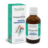 Polygemma 6 Krampfadern und Hämorrhoiden, 50 ml, Pflanzenextrakt