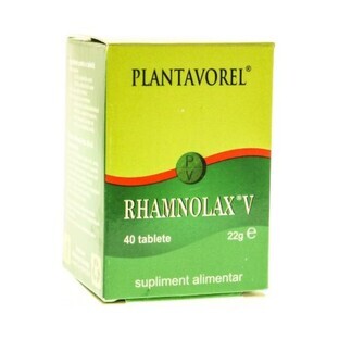 Rhamnolax V, 40 tablets, Plantavorel