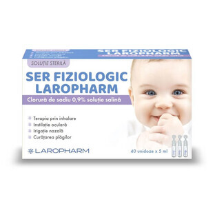 Physiological Serum, 40 units x 5ml, Laropharm
