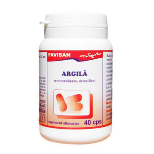 Clay, 40 capsules, Favisan