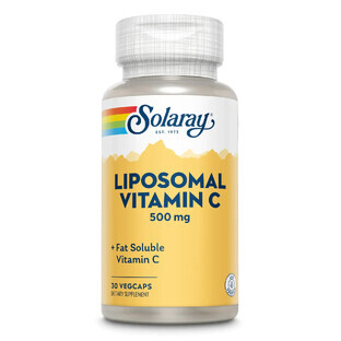 Vitamin C Liposomal 500 mg Solaray, 30 capsules, Secom