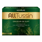 AllTussin with raspberry flavor, 24 lozenges, Novolife